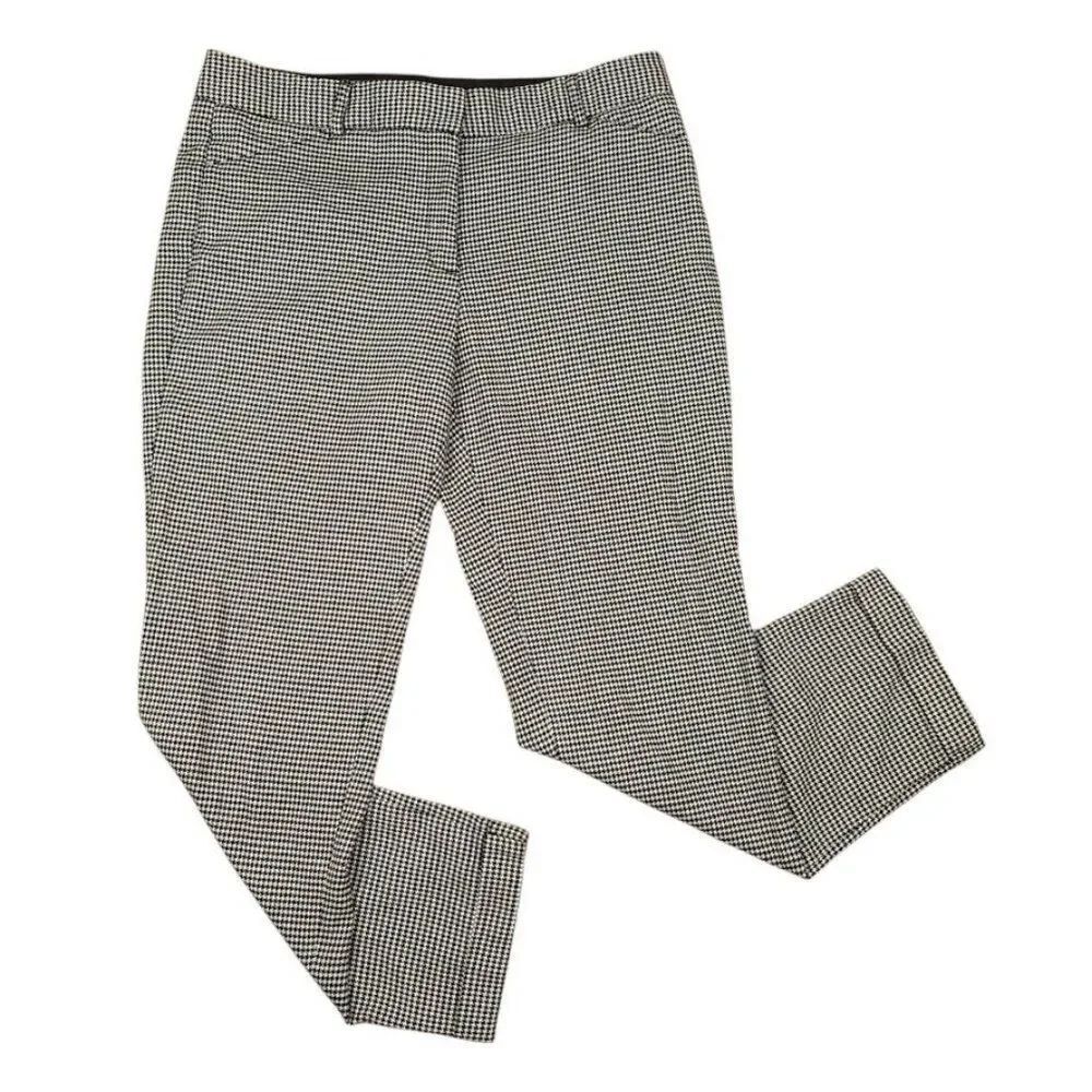 Zac & Rachel Pants Womens Size 10 Black White Houndstooth
